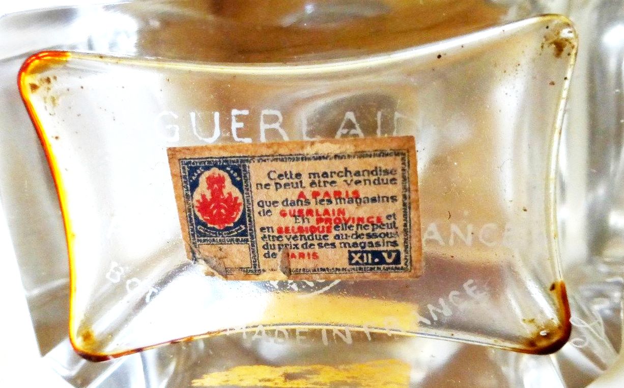 Vintage Guerlain stickers